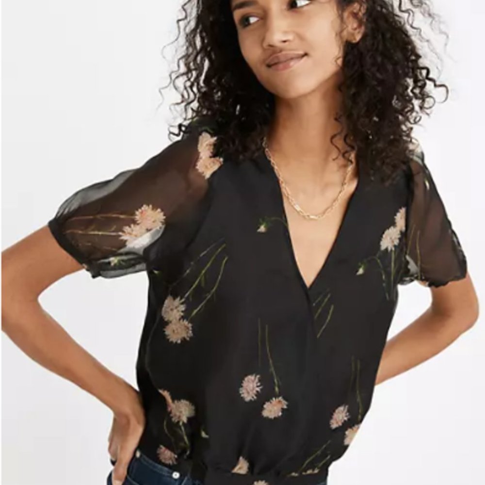 Madewell Blouse- Black